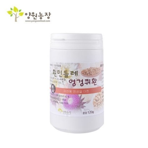 양원농장 흰민들레엉겅퀴환 120g