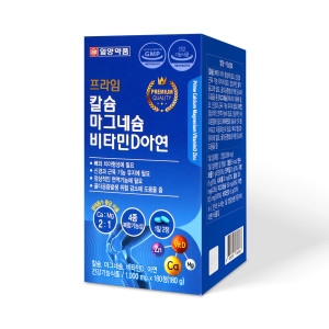 일양약품 프라임 칼슘 마그네슘 비타민D 아연 180정