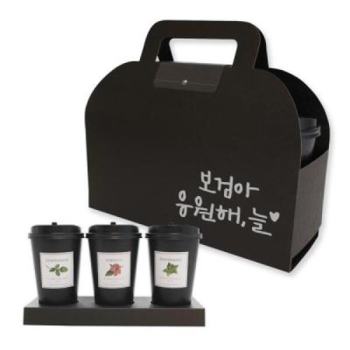 라바티  새해 선물 신년 메세지 모던 차세트 Hello