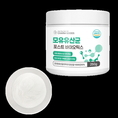 참좋은데이 포스트바이오틱스 프롤린 모유유래유산균 가루 락토바실러스 가세리 루테리 프로 프리바이오틱스 분말 대용량 300g