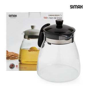 시맥스 체코 LURA 내열유리주전자 직화포트1.6L