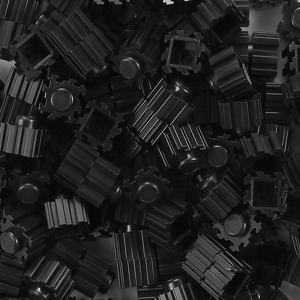 mytoys 디폼블럭 8mm 검정색 300개 리필팩 33색 +도안