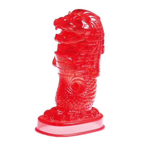 제루엘 49피스 크리스탈퍼즐 머라이언 상  레드