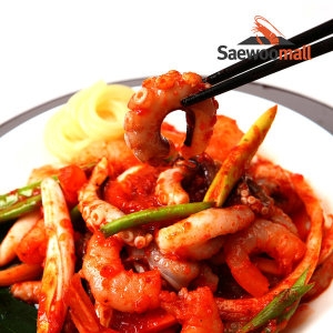 새우몰  매콤안주 낙지볶음 640g 절단낙지500g+소스140g