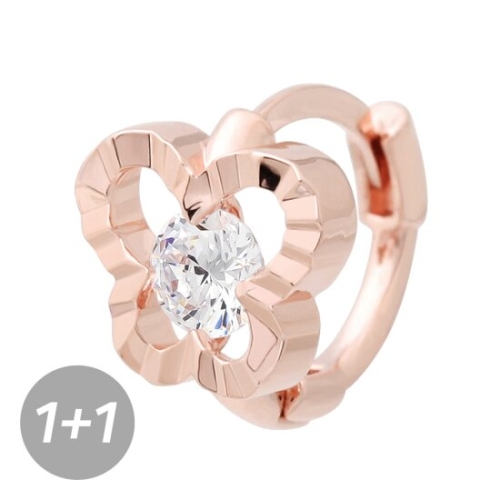 미니아트  페이트 14K 골드핀 링 피어싱 귀찌 금 침 귀걸이 2종