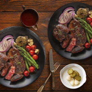 프레시지  블랙라벨 스테이크 528g