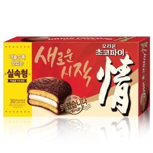오리온  대용량 초코파이 정 30입 실속형 초코과자 1개