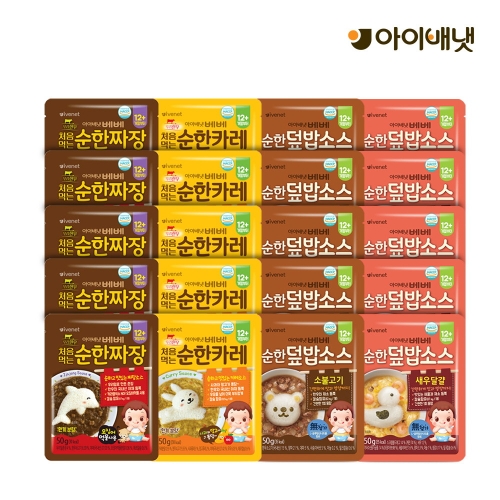 아이배냇 순한덮밥소스 혼합구성 50g
