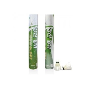 파워스포츠  파워콕 강산항위 NO.501 오리털 셔틀콕 12개입