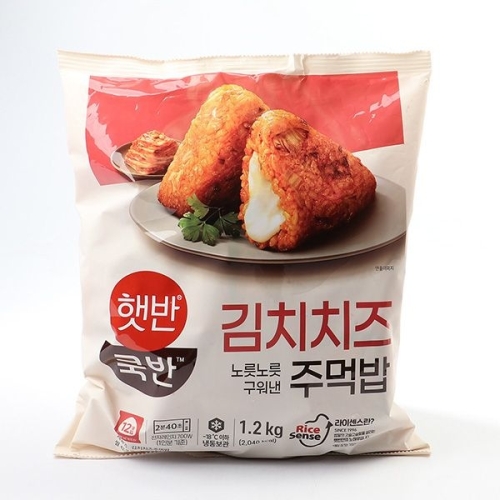 CJ제일제당  햇반 쿡반 김치치즈 주먹밥 100g