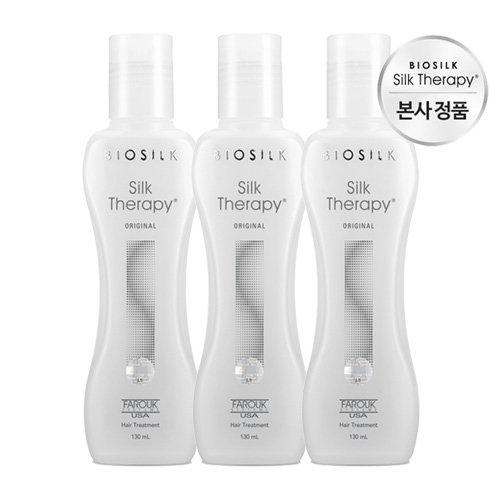실크테라피 오리지널 150ml x 3개 + 60ml + 헤어팩 40g x 3개 + 브러쉬