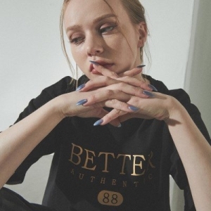 베러댄88  W1112VB 헤리티지 로고 티셔