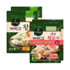 CJ제일제당 비비고 왕교자 1.05KGx2개+새우왕교자 315Gx2개