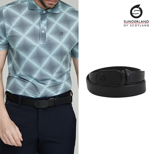 썬더랜드  남성 골프 천연가죽 벨트 16151BT42