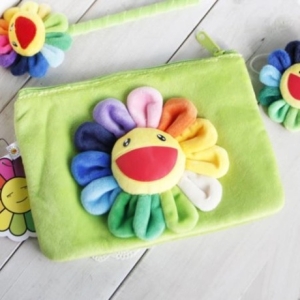 레인보우 해바라기 캐릭터 다용도 파우치 6776977