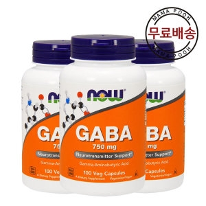 나우푸드 가바 750mg 100캡슐