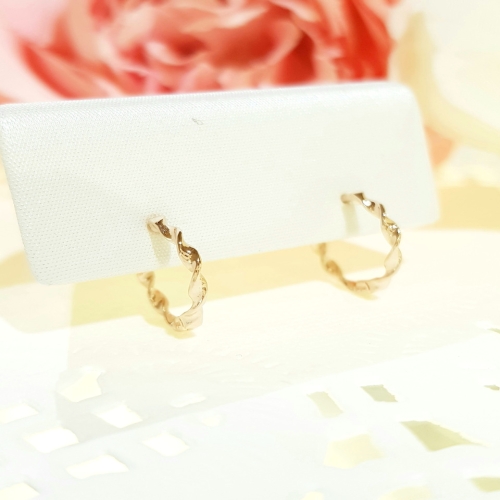 미니골드  14K  어썸 베이직  라블리 귀걸이 ERIS4060