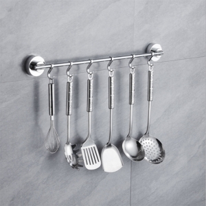 도토로  흡착식 주방 욕실 후크 걸이대 조리도구 국자걸이