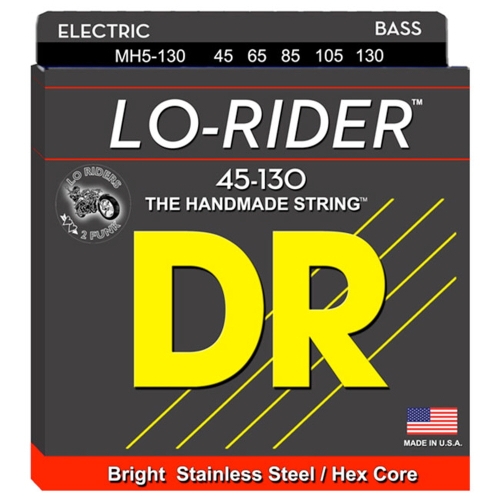 DR  로라이더 Lo Rider Stainless 5현 베이스줄 MH5-130 045-130