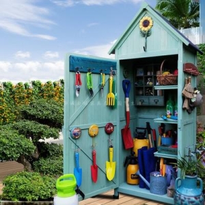 조립식창고 야외창고 공구 수납 간이 화원공구방 야외정원 수납장 간이방 탈착 이동방 테라스
