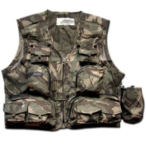 사계절  낚시 조끼 멀티 포켓 민물 바다 코피싱 카메라 베스트 2단 다용도 낚시복 미러닝