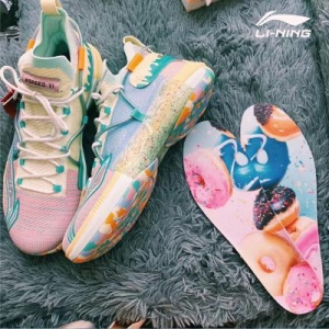 남자 농구화 남성 리닝 번개6 남오픈 나이트 P7 선수 후원판 스니커즈 로우탑 14