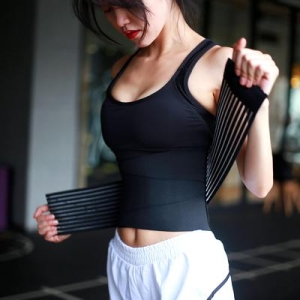 포맨 남성용 복대 보디빌더 러닝벨트 남녀 러닝스트레치 트레이닝 밴드형 딥 스쿼트 밴드