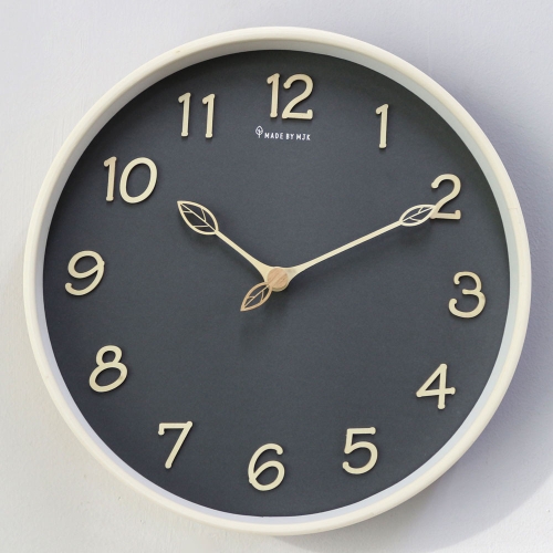MJK  앨리스 원목 무소음 벽시계