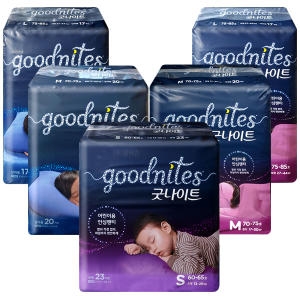 하기스 2021 굿나이트 안심팬티-공용