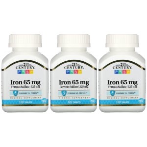 21st 센츄리 철분 65mg 120정