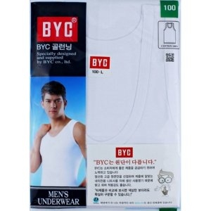 순면 민소매 골런닝_BYC2113