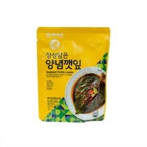 이마트 노브랜드 정성담은 양념깻잎 200g