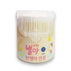 C&L 아이앤비 별아 신생아 면봉 400개