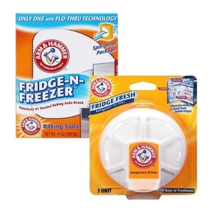 암앤해머 냉장고 탈취제 프리지앤프리저 396.8g + 후릿지 후레쉬 75g