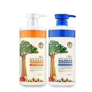 모하니 바오밥 LPP 트리트먼트+퍼퓸 바디워시 1000ml 1000ml 대용량