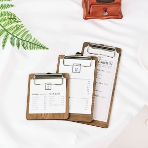 아트사인  카페 빌지 패드 영수증 계산서 꽂이판