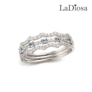 18K 라디오사 LaDiosa 라디오사 여성반지 G18JR-6976WCW G18JR-6976WCW