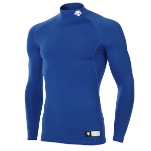 데상트  긴팔 스판언더 하프넥 적색 5321ZPC02