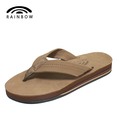 레인보우샌들 남성 더블레이어 슬리퍼_302ALTS0-DKBR-M