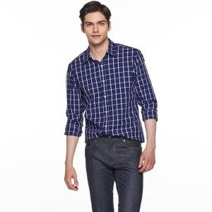 CQR CQ-TOL503 남성 남방 포플린 긴팔 셔츠