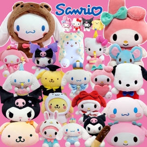 마이멜로디 폼폼푸린 시나모롤 쿠로미 봉제인형