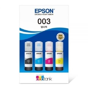EPSON  정품 003 (T00V1, T00V2, T00V3, T00V4) 4색 세트