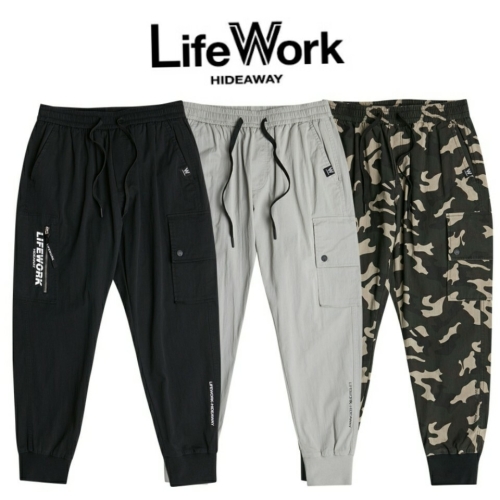라이프워크 남성 컴포트 카고 조거팬츠_LW215WL351