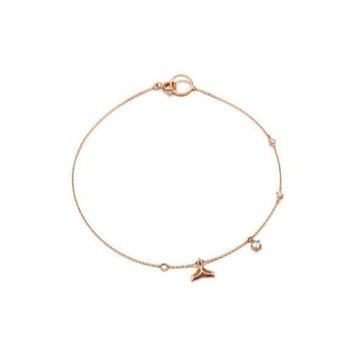 이랜드  로이드 주얼리  고래꼬리 발팔찌 LWT19003T