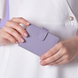 프롬비 여성 모던 듀 소가죽 카드지갑