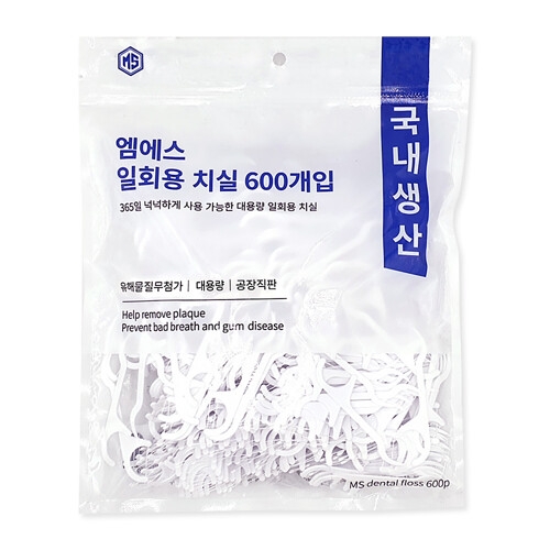 미소글로벌  엠에스 일회용 치실 600개