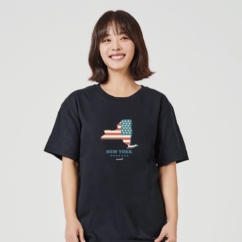 미국 텍사스 지도 그래픽 반팔티 데일리 티셔츠 키밍 미국 텍사스 지도 그래픽 반팔티 데일리 티셔츠 &&liopinnacle..