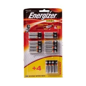 에너자이저  맥스 건전지 AAA 12+4 BONUS PACK