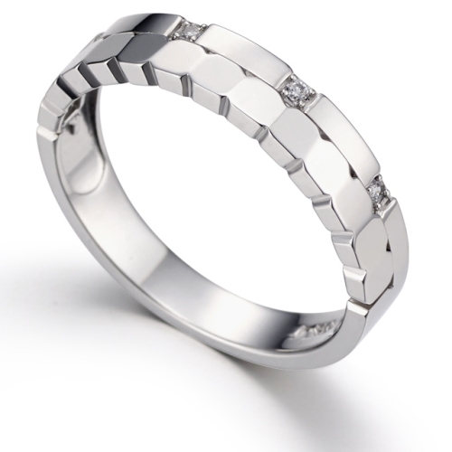 커플레인  18K 남자 금 반지 R18MR051