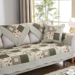 러빙랩  앨리가든 순면 쇼파패드 1인용 소파 70x70cm